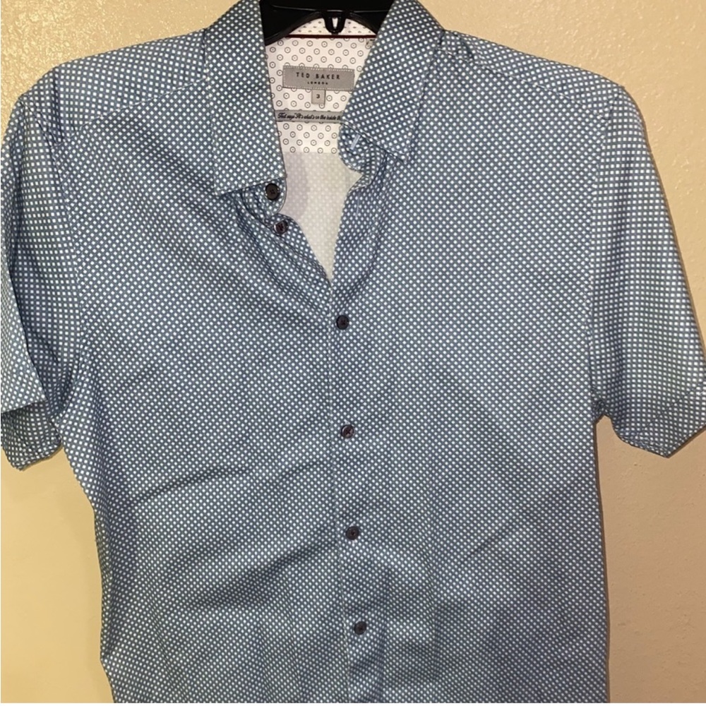 Blue and white Ted Baker shirt
